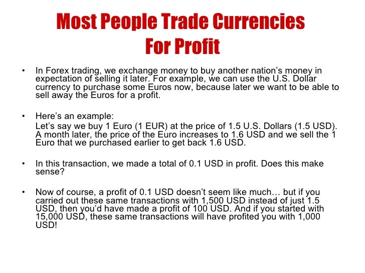 Learn forex trading basics