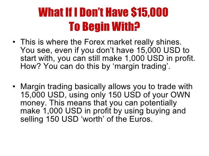 Learn forex basics