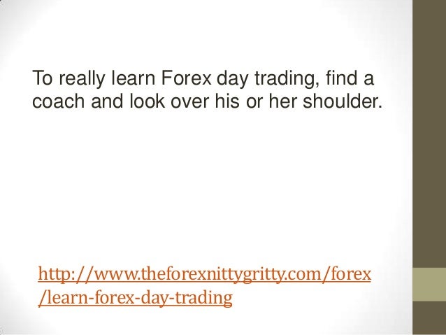Learn forex trading in 30 days