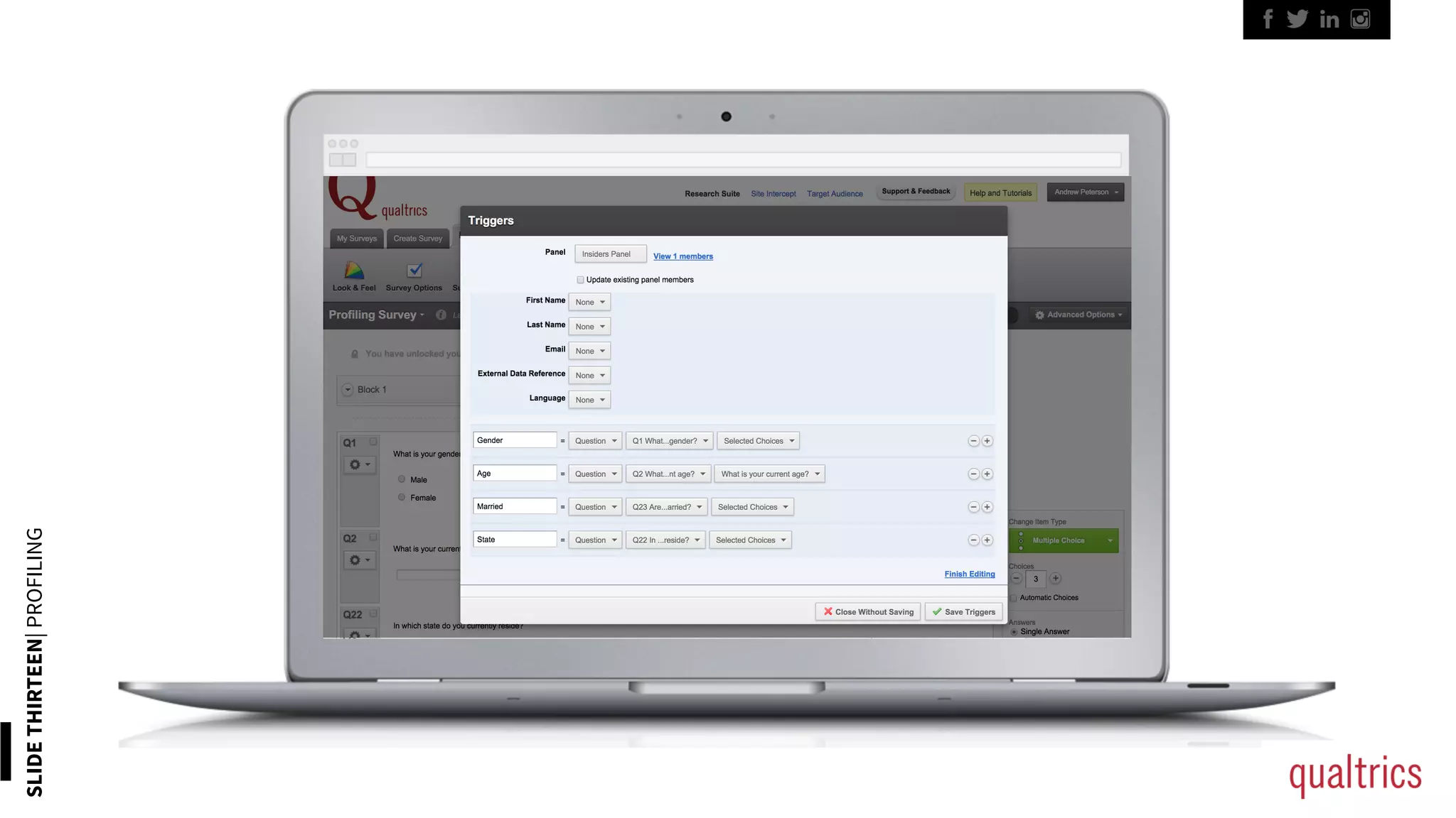 SLIDETHIRTEEN|PROFILING
 