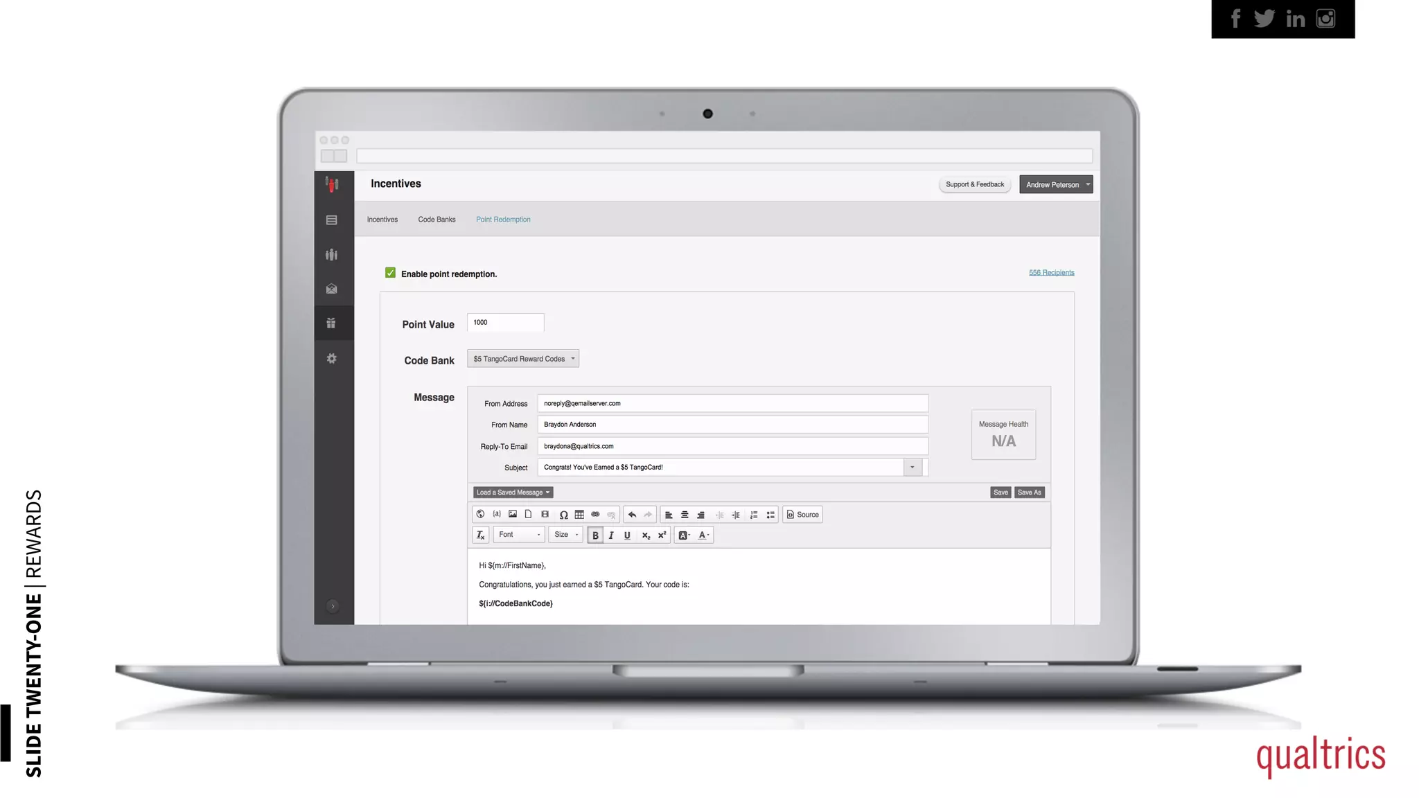 SLIDETWENTY-ONE|REWARDS
 