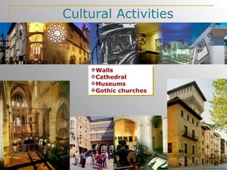 Cultural Activities Walls Cathedral Museums Gothic churches 