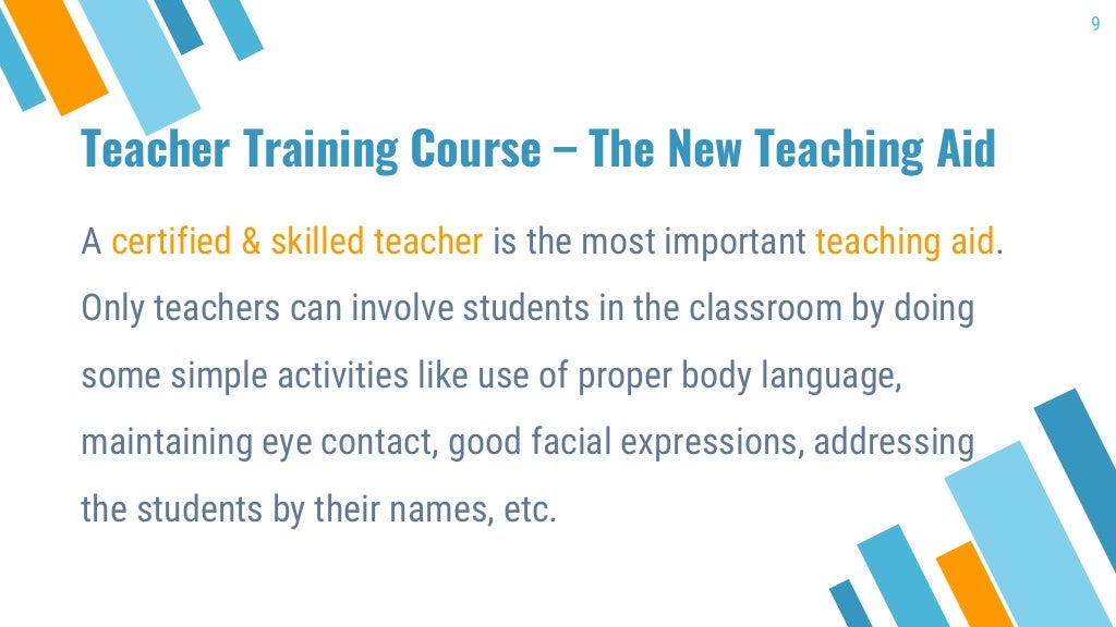 Learn the Use of Teaching Aids and Teaching Materials
