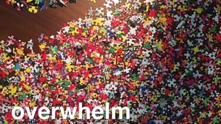 overwhelm
 