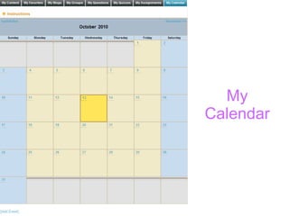My Calendar 