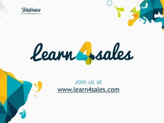 19
Join us at
www.learn4sales.com
 