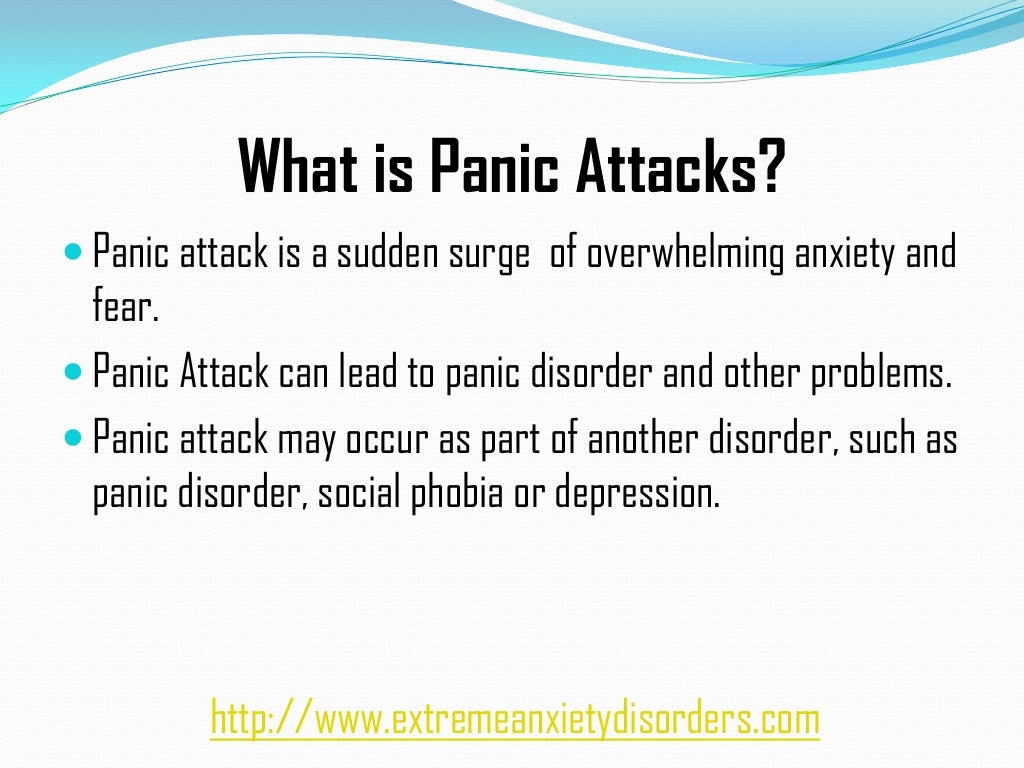 Learn about Panic Attack
