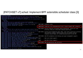 [PATCHSET v7] sched: Implement BPF extensible scheduler class [3]
12
 