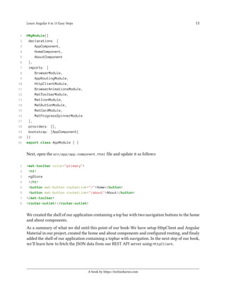 Learn Angular 9/8 In Easy Steps | PDF