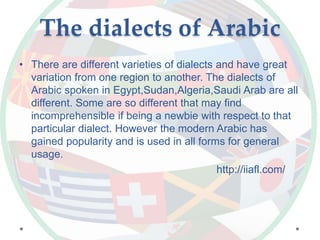 Learn arabic in hyderabad | PPTX