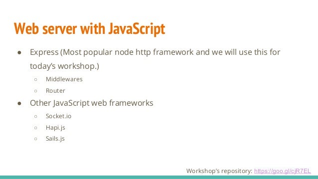 Learn backend java script
