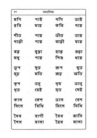Learn bengali