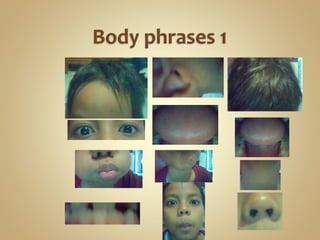 Learning body parts   phrases 1