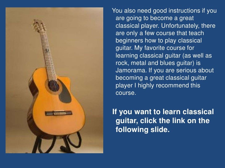 Learn Classical Guitar