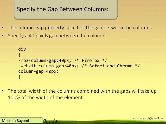 Learn Css3