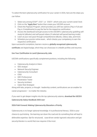 Learn Cybersecurity in 2026—From Zero to Pro | PDF
