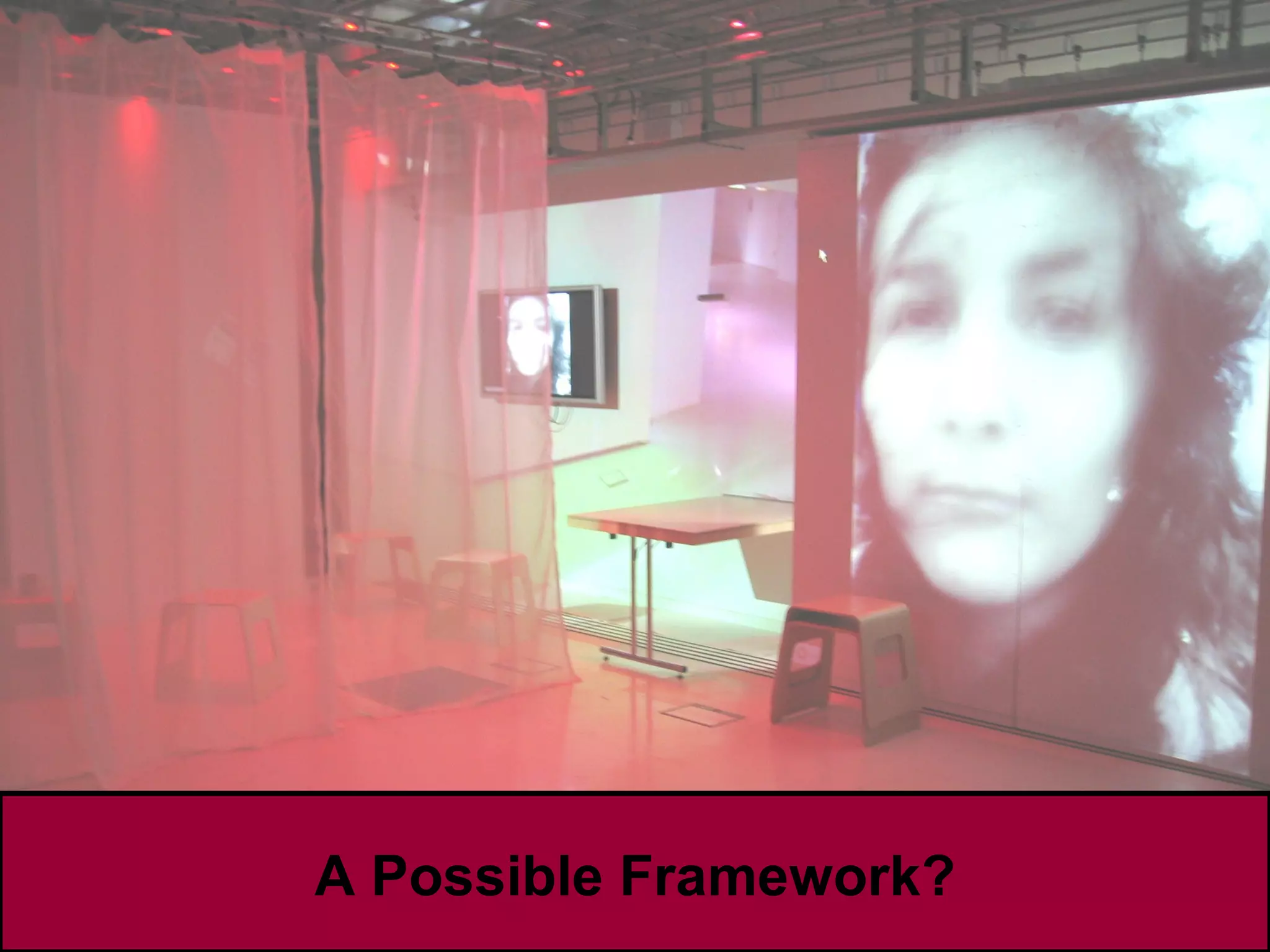 A Possible Framework? 