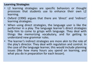 Learner strategies8888 | PPTX | Education