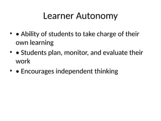 Learner_Autonomy_Presentation.pptx Ahmed | PPTX