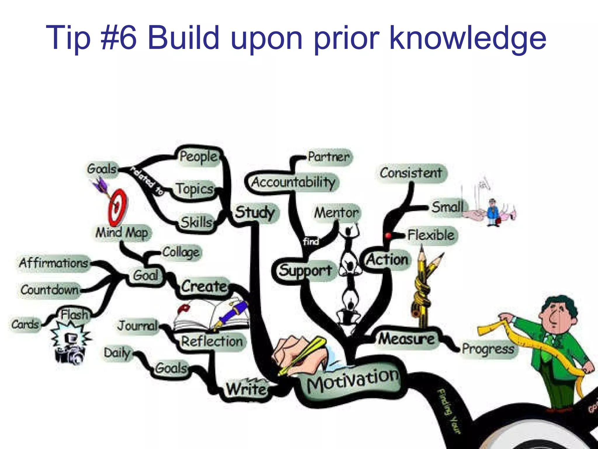 Tip #6 Build upon prior knowledge b 