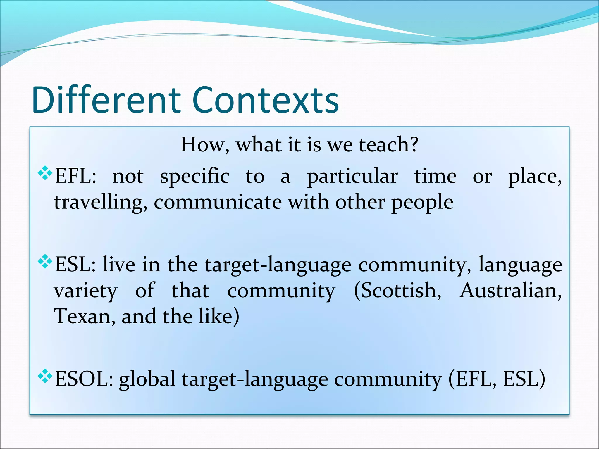 Learner differences | PPT | Workshops and Classes | Hobbies & Interests