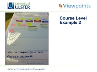 Course Level Example 2 