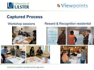 Captured Process Workshop sessions Reward & Recognition residential 