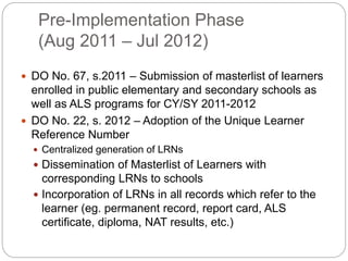 Learner information system v.2.0. | PPTX