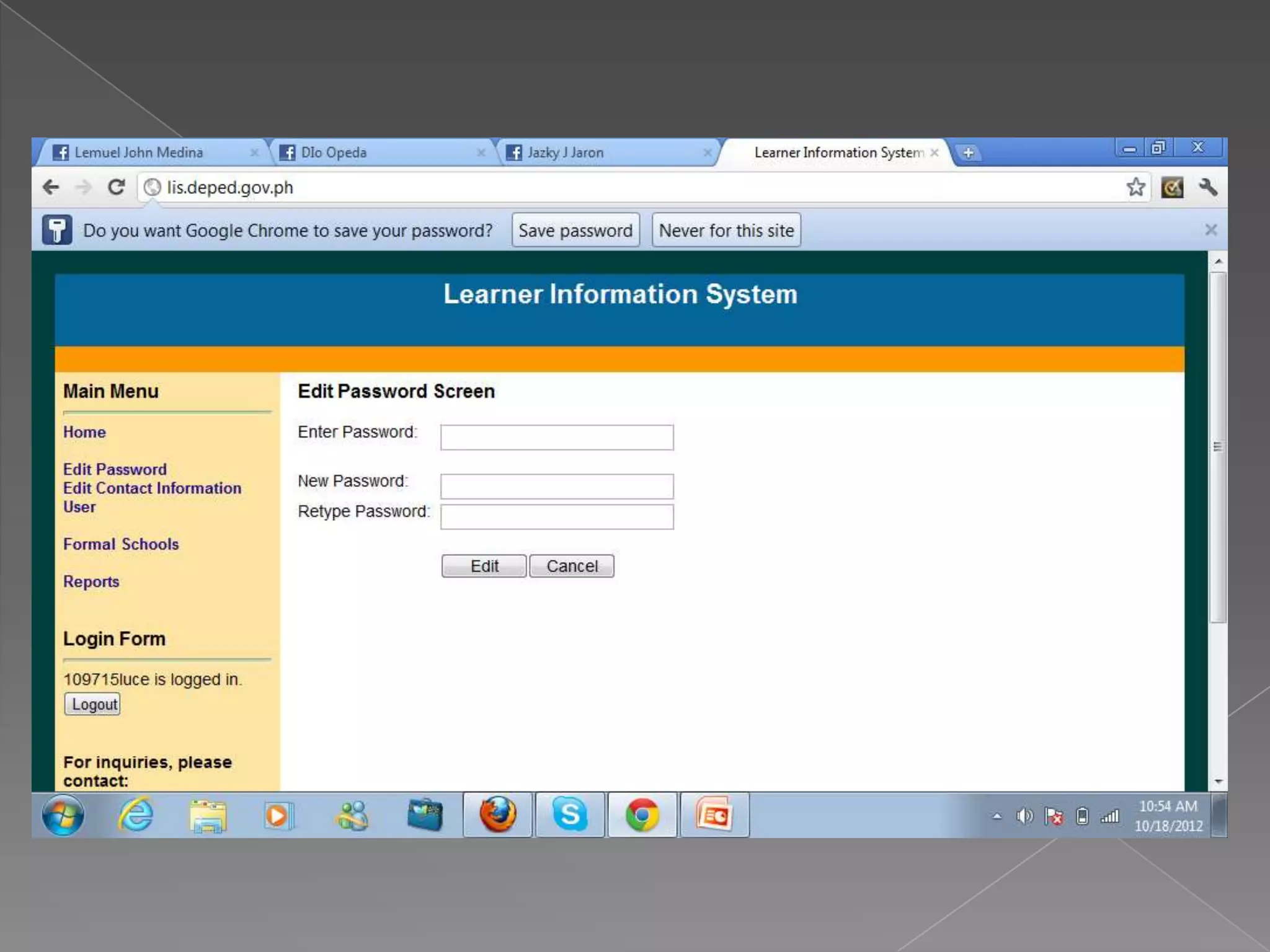 Learner information system (lis)