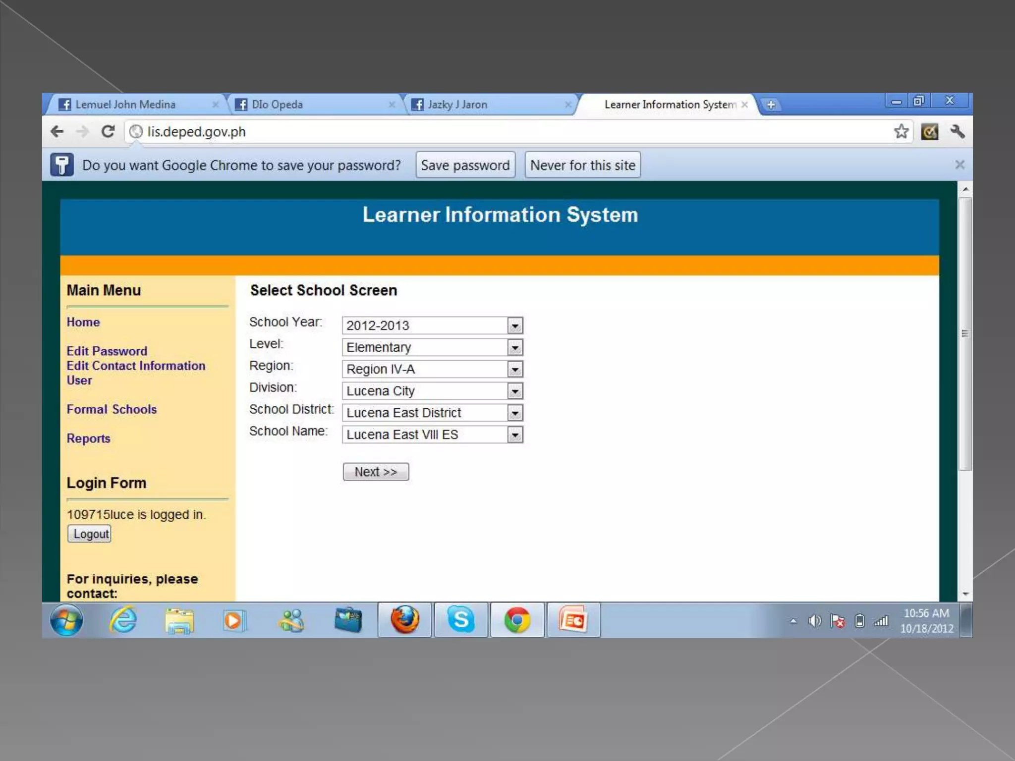 Learner information system (lis)