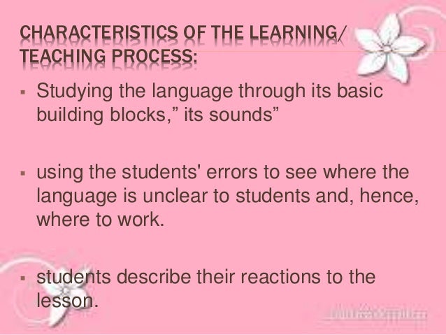 Learners Roles In The Different Teaching Approaches And Methods