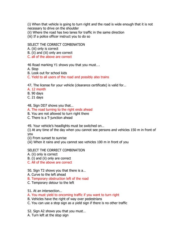 Learners test b | DOC