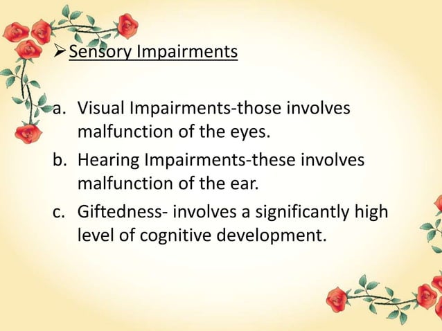 Learners with exceptionalities | PPT