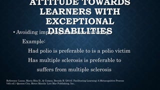 Learners with exceptionalities | PPTX