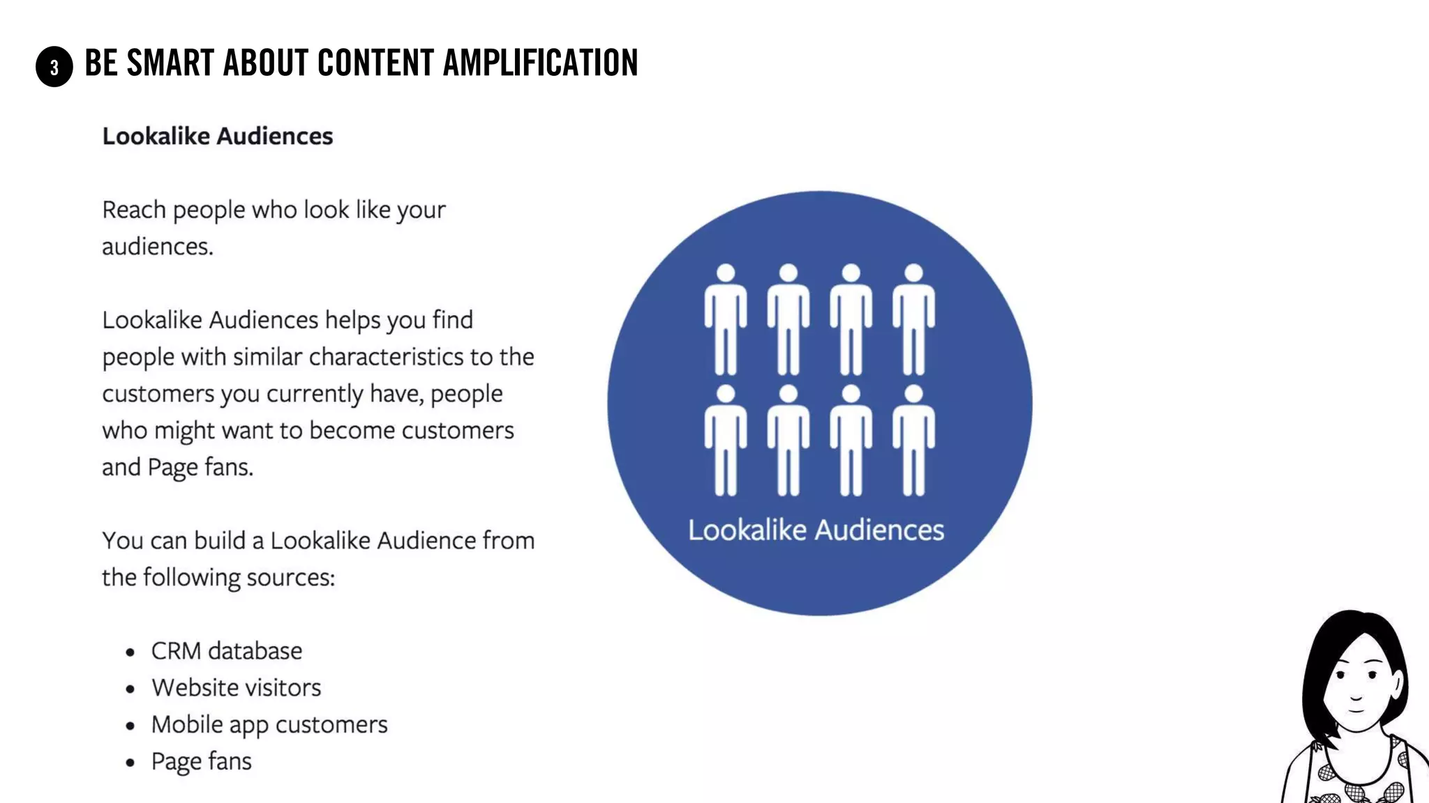 69
be smart about content amplification13
 
