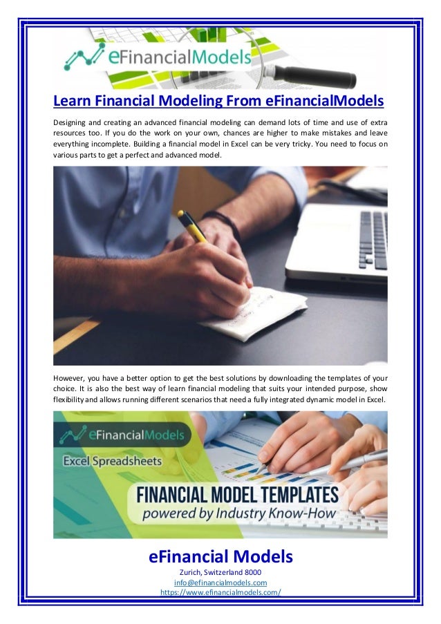 learn financial modeling from e financialmodels creating financial models in excel