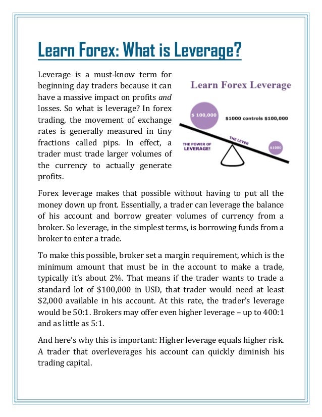 Best platorfms to trade forex with leverage
