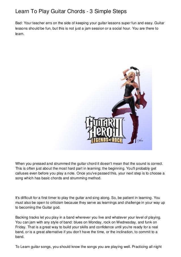 Learn To Play Guitar Chords 3 Simple Steps Learn To Play Guitar Chords 3 Simple Steps