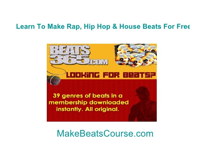 make your own beats free
