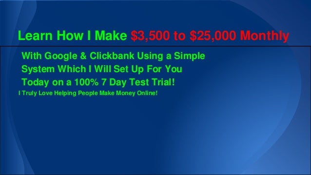 Learn How I Make 3 500 To 25 000 Monthly