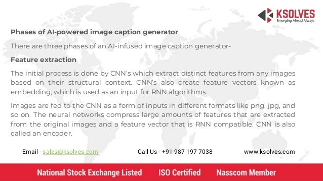 Learn How to Build and Deploy AI-powered Image Caption Generator | PPT
