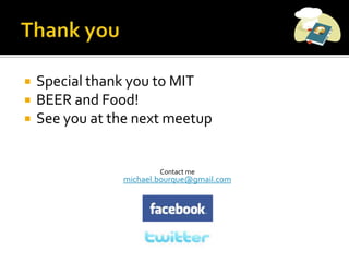 Documentation : The Bakery