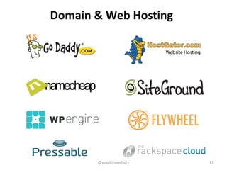 Domain & Web Hosting
@yusufchowdhury 11
 