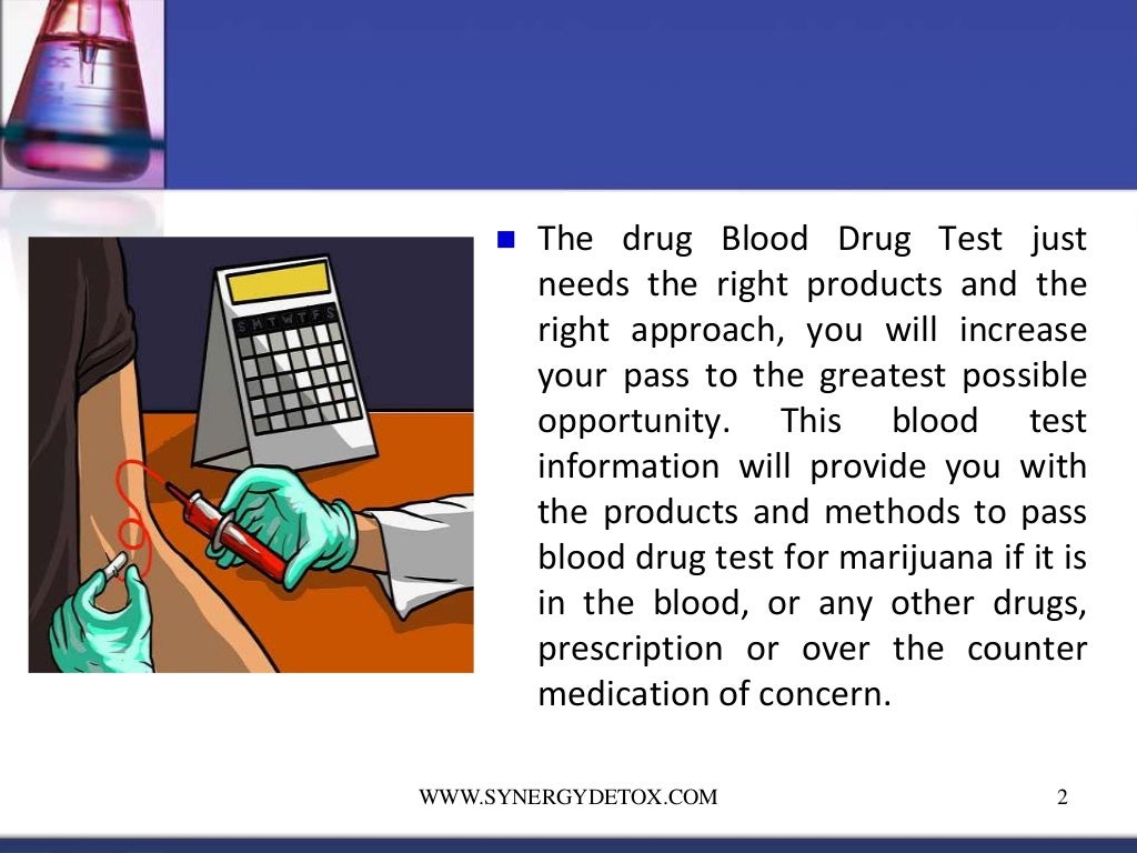 Learn How to Pass a Blood Drug Test