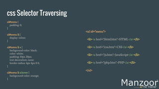 Learn html and css from scratch | PPT image.