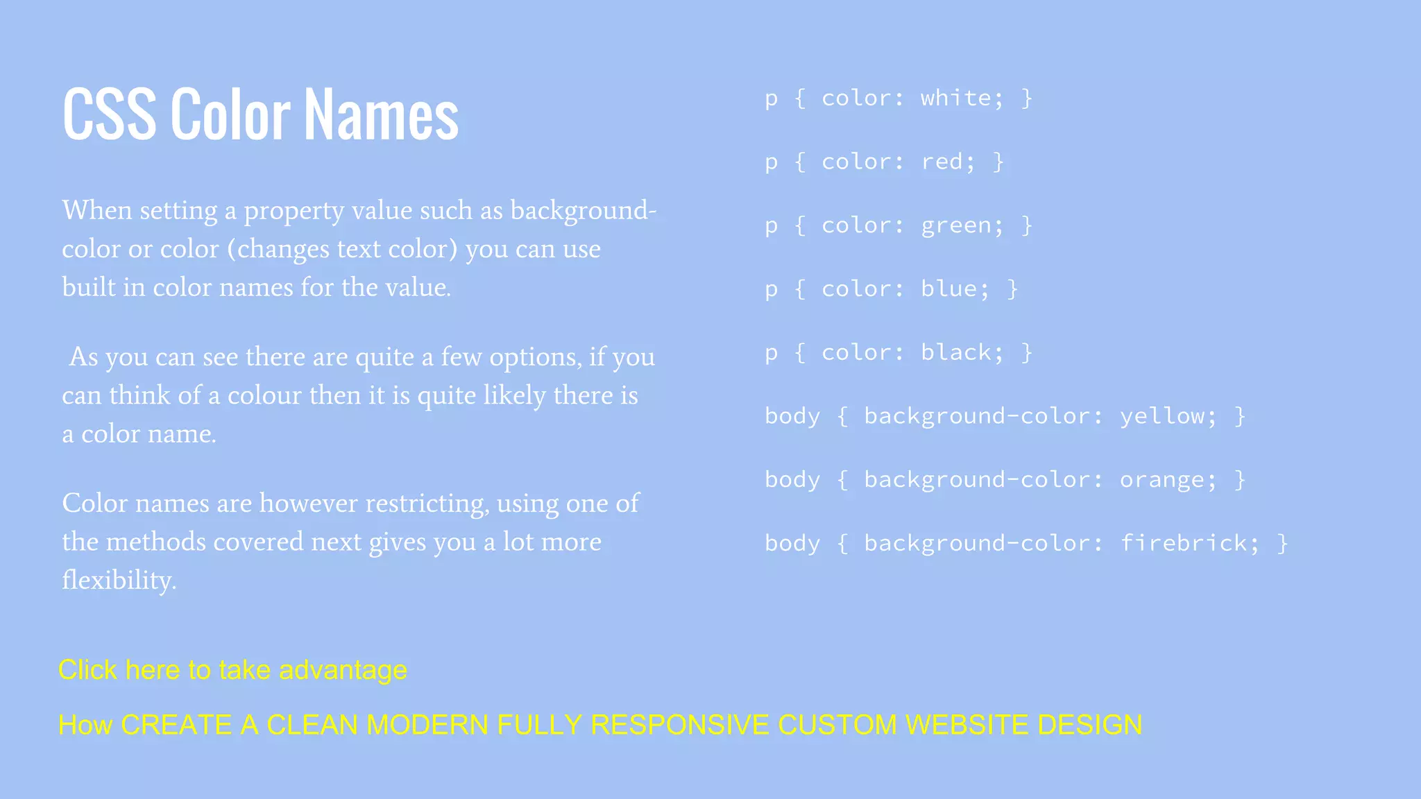 Learn HTML and CSS_ Learn to build a website with HTML and CSS | PPT