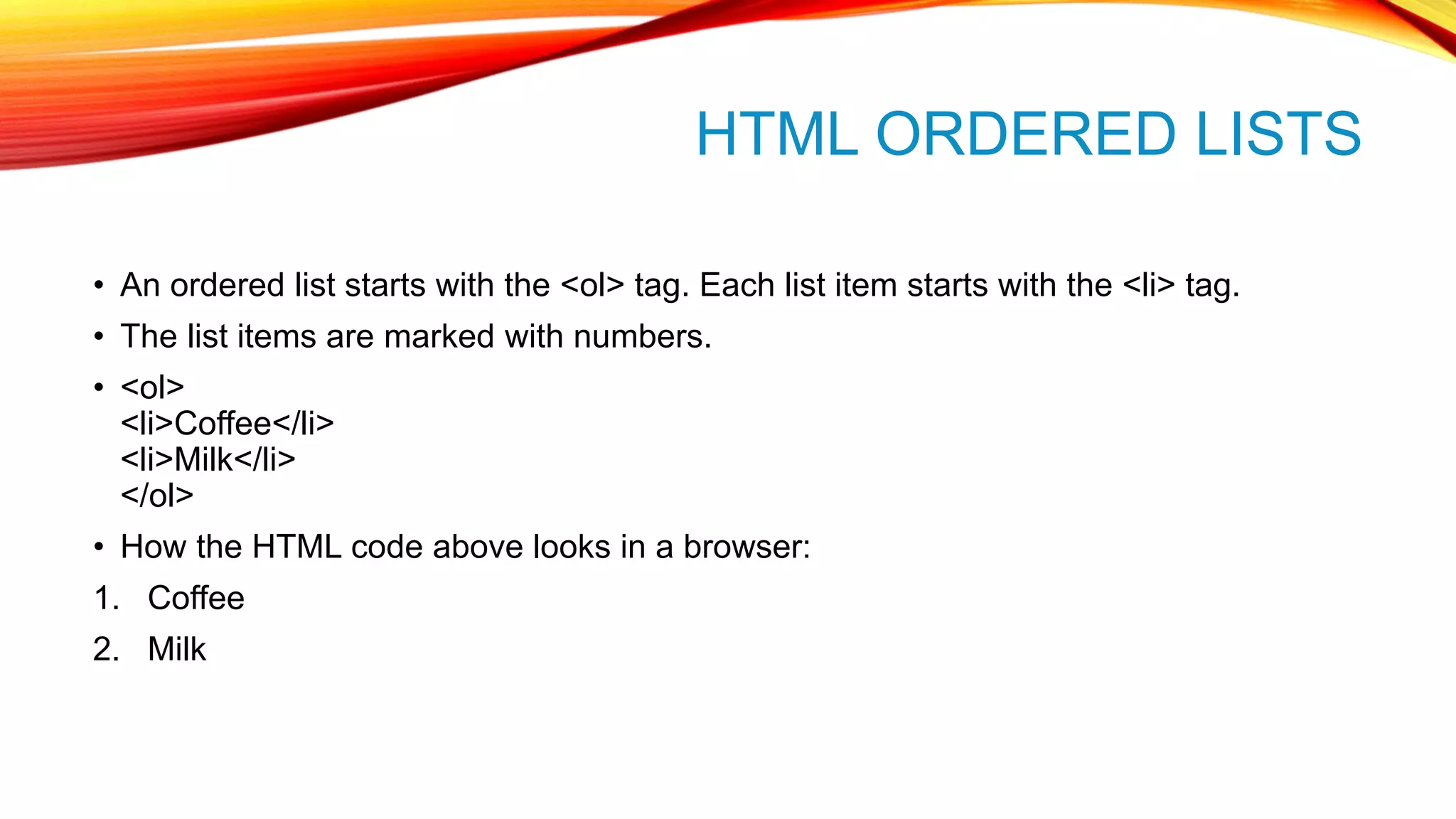 Learn html Basics | PPTX
