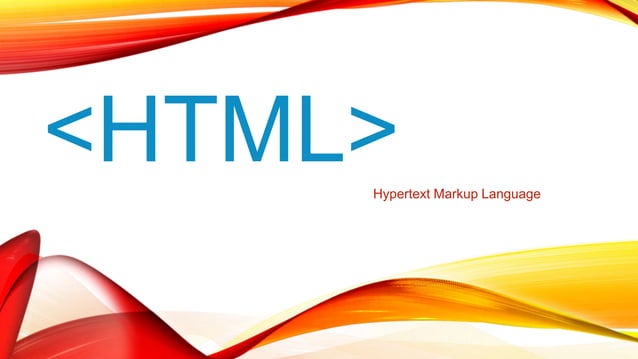 Learn html Basics | PPTX | Web Design and HTML | Internet