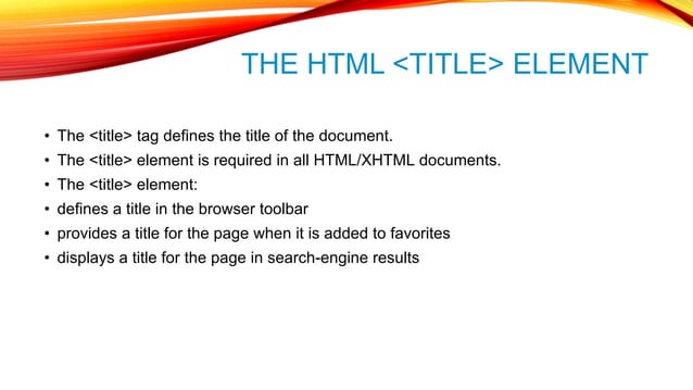 Learn html Basics | PPTX | Web Design and HTML | Internet