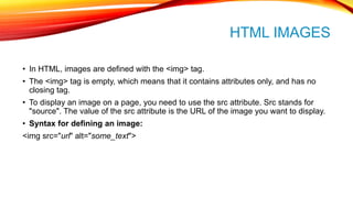 Learn html Basics | PPTX